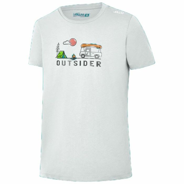 Camiseta Joluvi Outsider Camp Blanco