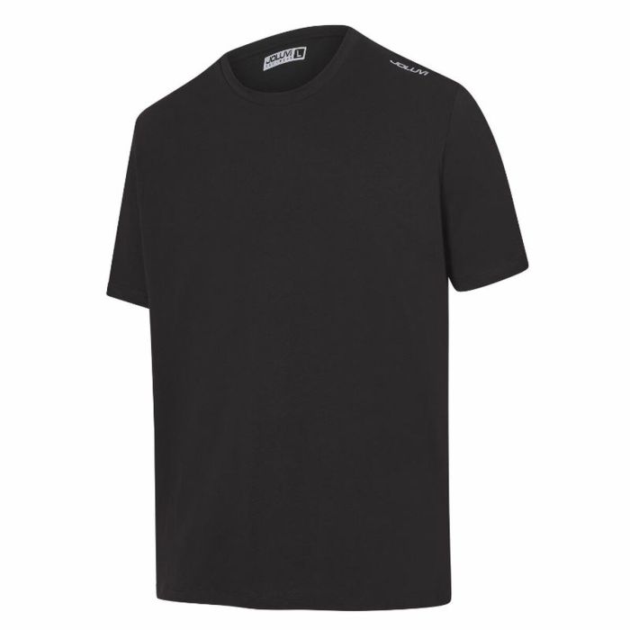 Camiseta de Manga Corta Hombre Joluvi Back Climb Negro