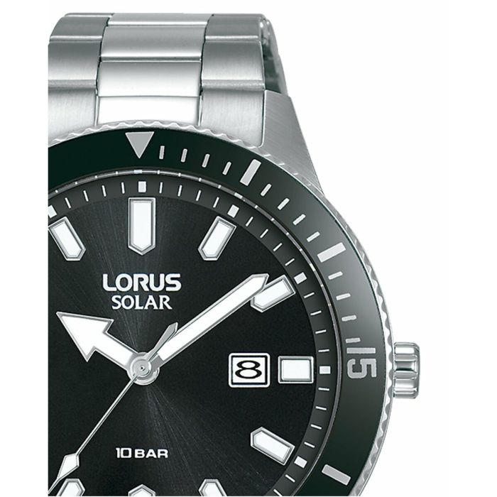 Reloj Hombre Lotus RX311AX9 Negro Plateado 1