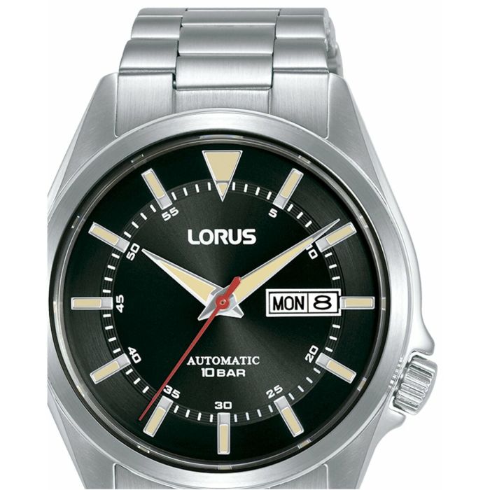 Reloj Hombre Lorus RL417BX9 Negro Plateado 1