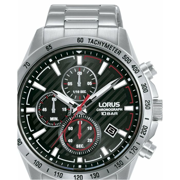 Reloj Hombre Lorus RM391HX9 Negro Plateado 1