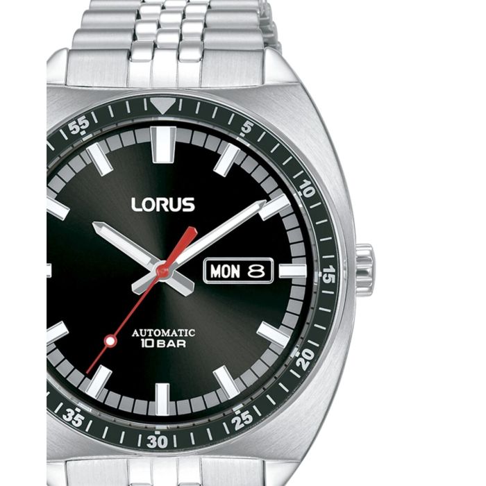Reloj Hombre Lorus RL439BX9 Negro Plateado 1