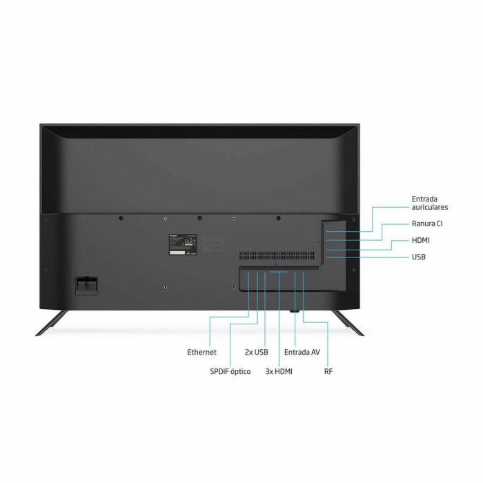 Smart TV Engel LE4290ATV 42" FHD LED WIFI Negro 3