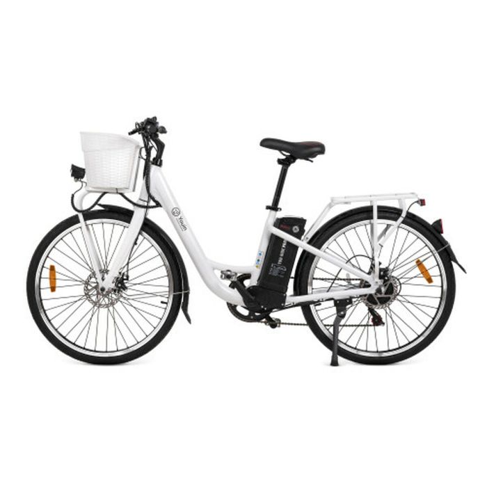 YOUIN YOURIDE Paris - PASEO - RUEDA 26” - BAT. INTEGRADA Y EXTRAIBLE - BLANCA