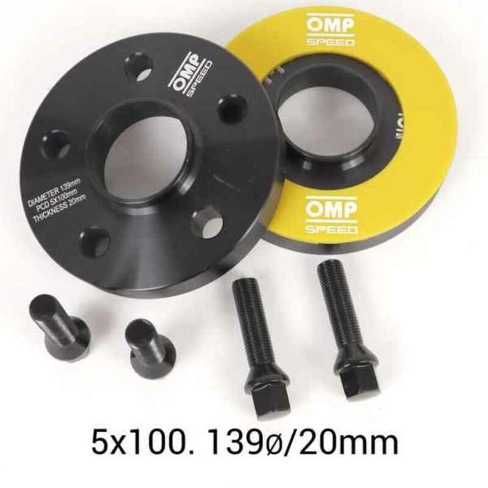 Set de Separadores OMP OMPS08452001 5X100 56,1 M14 x 1,50 20 mm 4 Set de Separadores OMP OMPS08452001 5X100 56,1 M14 x 1,50 20 mm 4