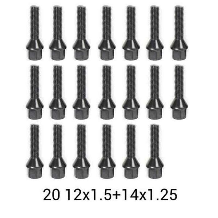 Set de Separadores OMP 5 x 120 72,5 M12 x 1,50 + M14 x 1,25 15 mm 3