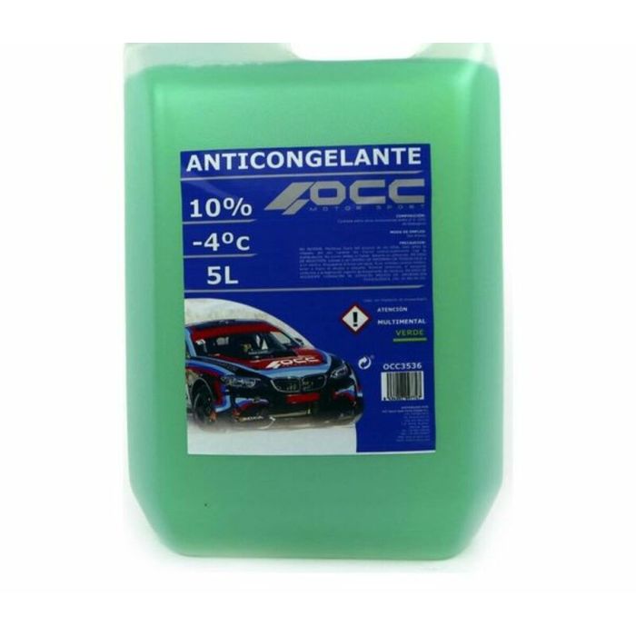 Anticongelante OCC Motorsport 10% Verde (5 L)