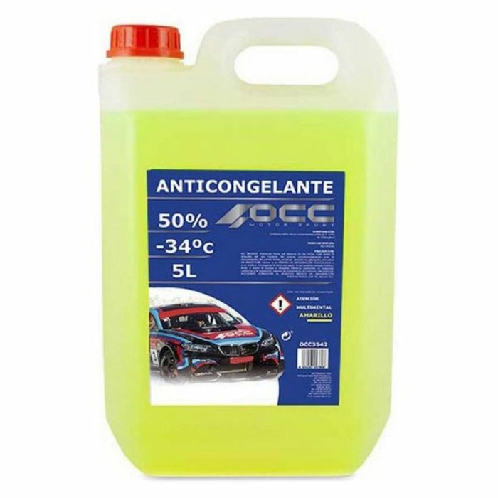Anticongelante OCC Motorsport 50% Orgánico Amarillo (5 L) 2