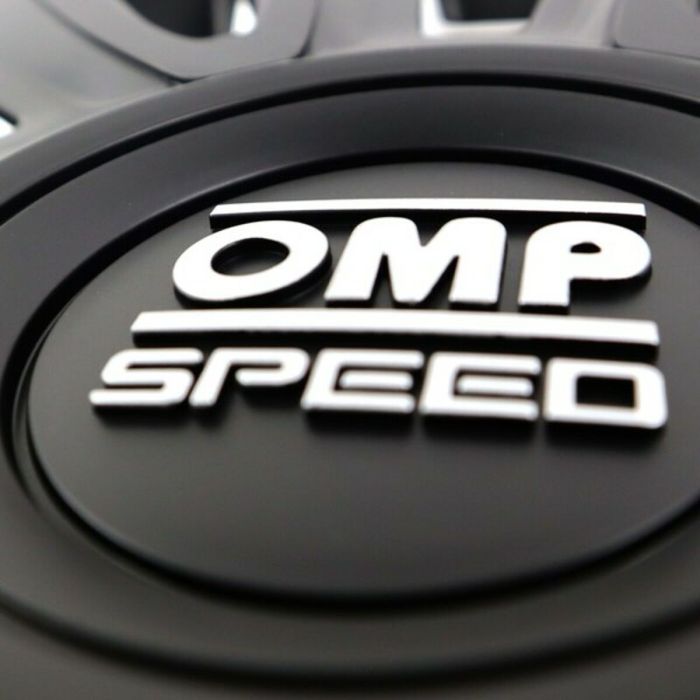 Tapacubos OMP Magnum Speed Negro 15" (4 uds) 1