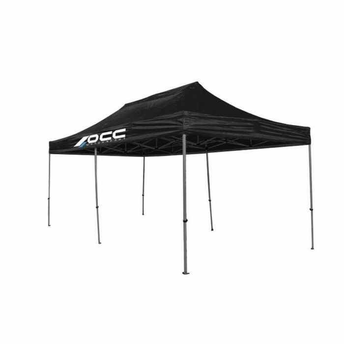 Carpa Racing 3x6M Acero Inox Negro 40 mm 420 Oxford OCCCARP07