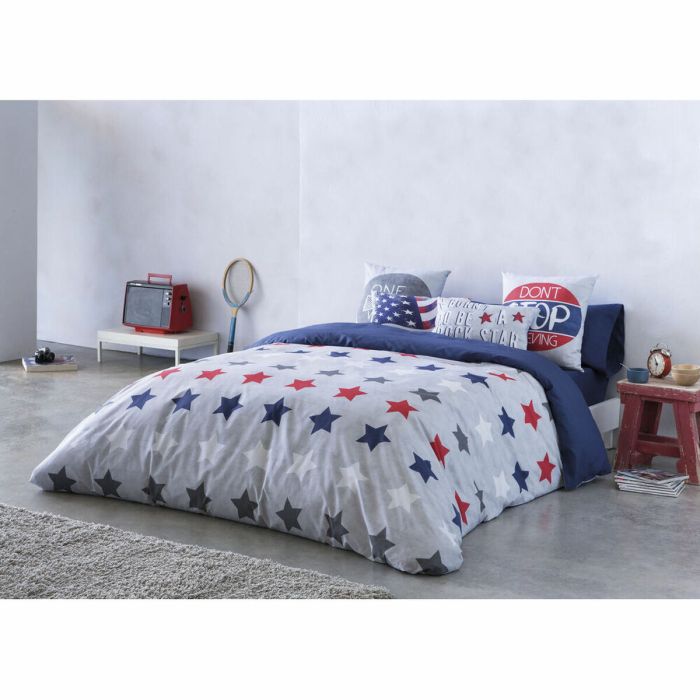 Funda Nórdica Naturals American Star Cama de 180/190 260 x 220 cm Funda Nórdica Naturals American Star Cama de 180/190 260 x 220 cm