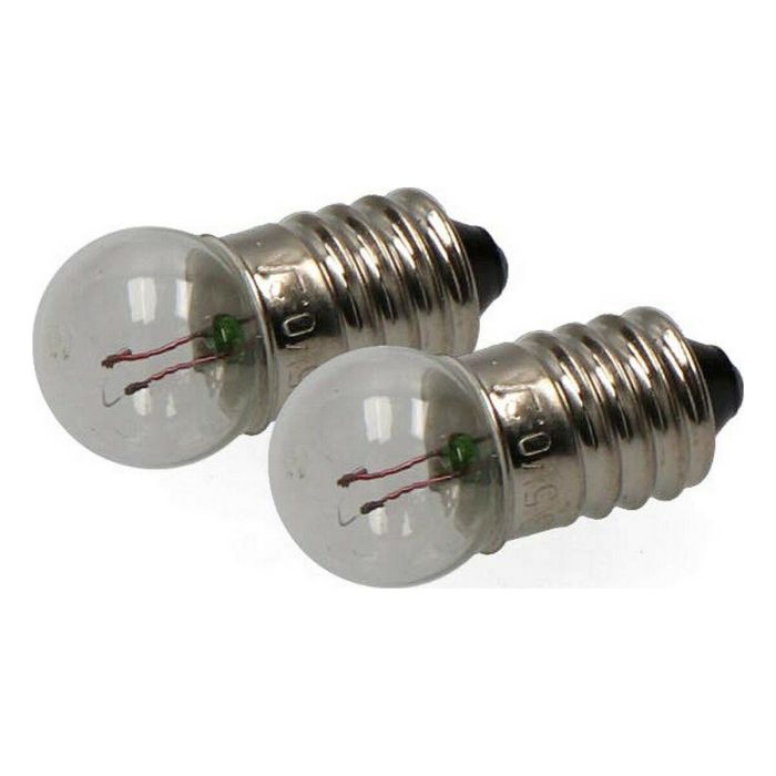 Bombilla EDM Linterna E10 3,5 V Esférico (2 Unidades) Bombilla EDM Linterna E10 3,5 V Esférico (2 Unidades)