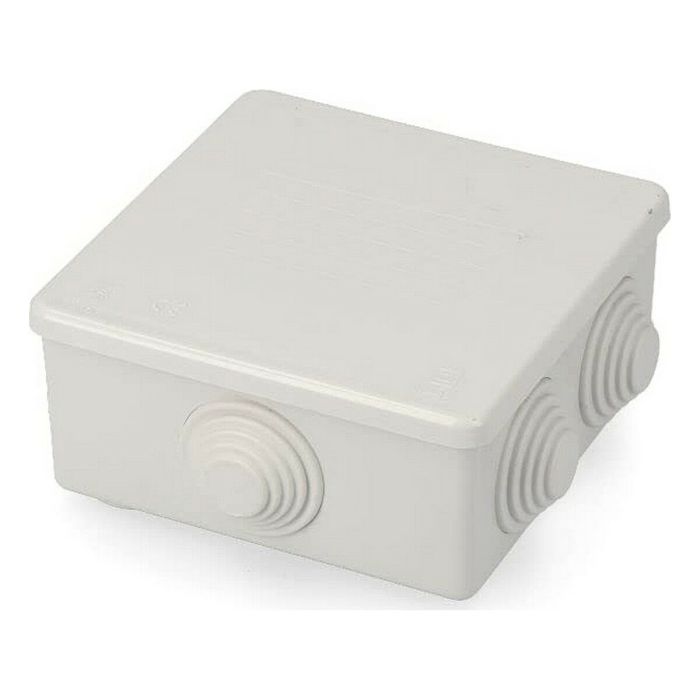 Caja de Registros EDM s615 Retractilado Estanca 110 x 110 x 45 mm Blanco Termoplástico Cuadrado