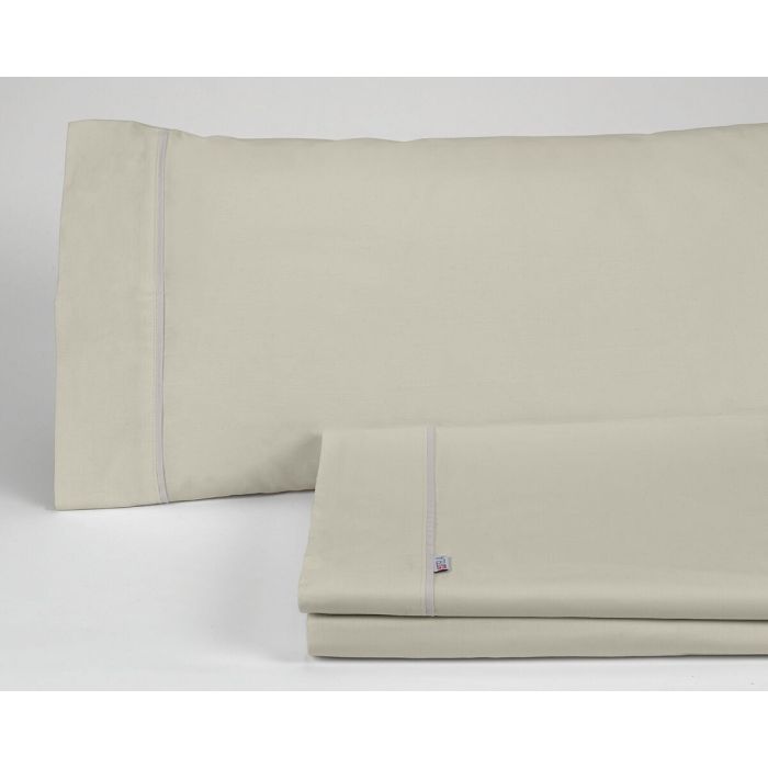 Juego de Sábanas Alexandra House Living Beige Cama de 150/160 4 Piezas 4