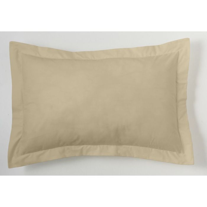 Funda de cojín Alexandra House Living Beige Camel 55 x 55 + 5 cm 2