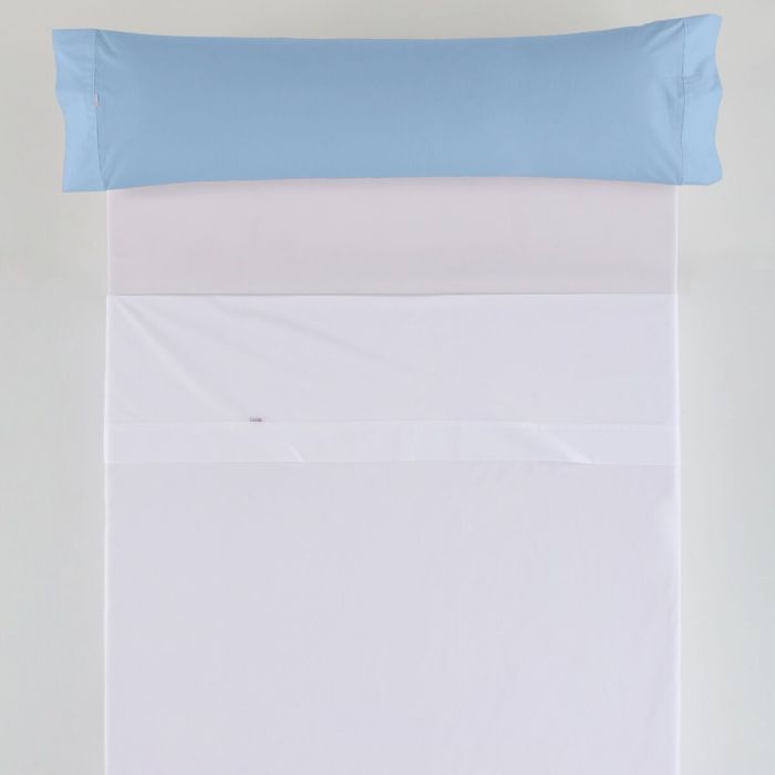 Funda de almohada Alexandra House Living Azul Celeste 45 x 110 cm 1