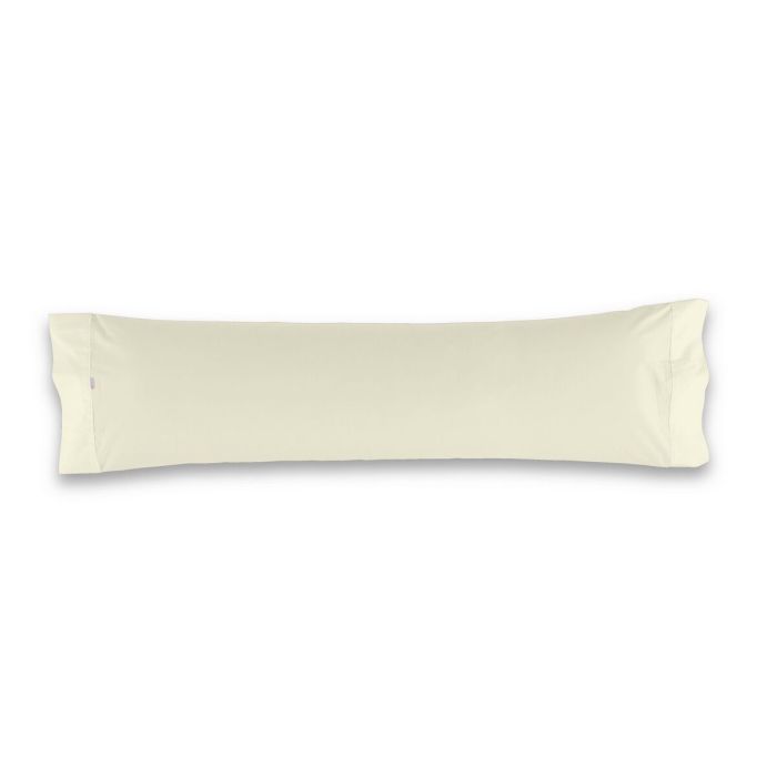 Funda de almohada Alexandra House Living Crema 45 x 170 cm