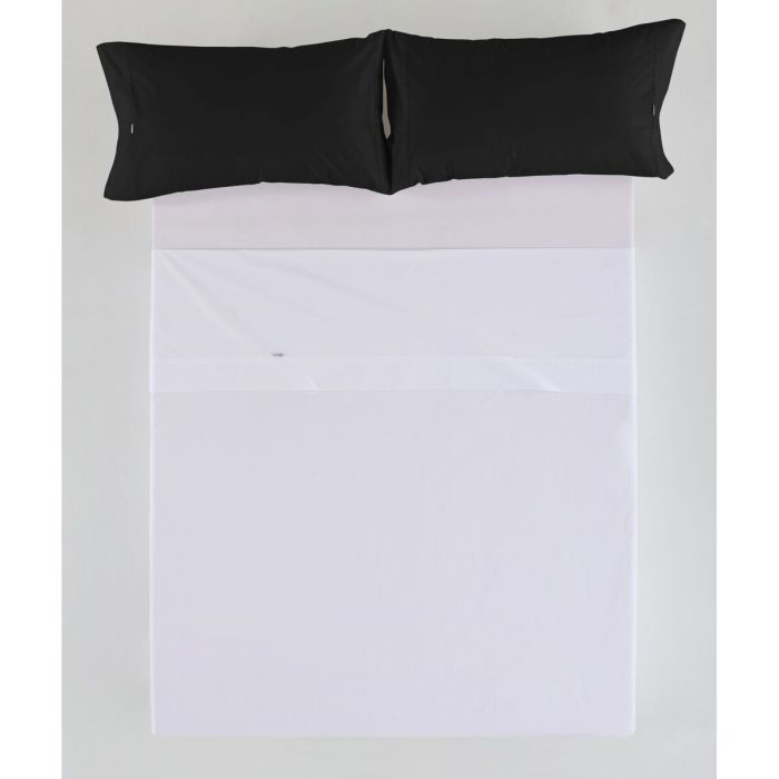 Funda de almohada Alexandra House Living Negro 45 x 95 cm (2 Unidades) 1