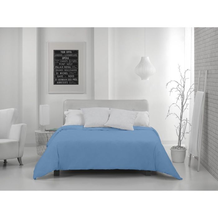 Funda Nórdica Alexandra House Living Azul Claro 260 x 240 cm 2