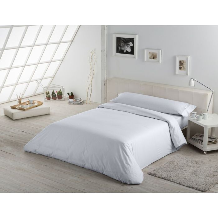 Juego de funda nórdica Alexandra House Living Blanco Cama de 105 3 Piezas 2