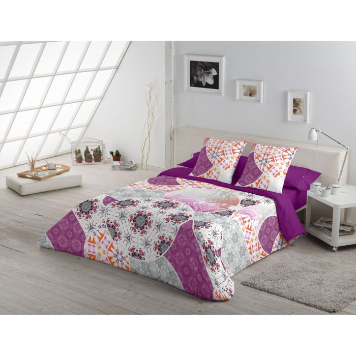 Funda Nórdica Alexandra House Living Berna Multicolor 260 x 240 cm 1