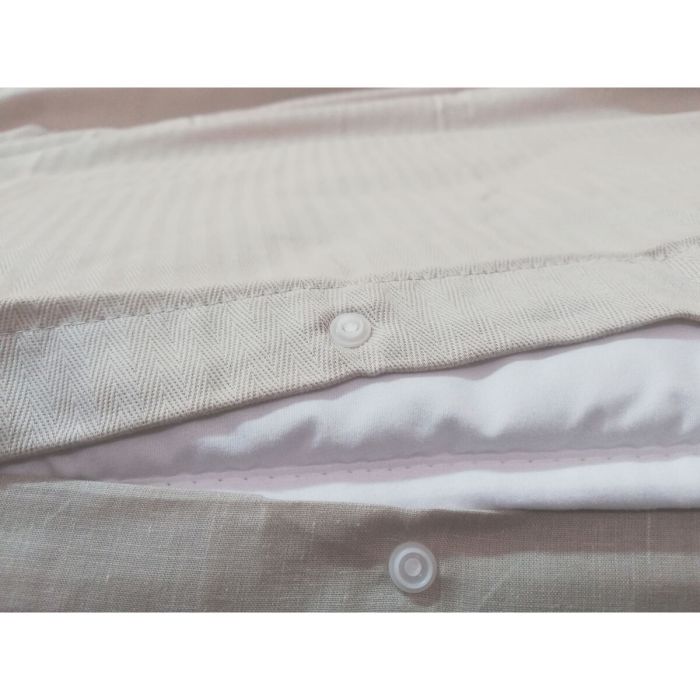 Juego de funda nórdica Alexandra House Living Espiga Beige Cama de 150 5 Piezas 1 Juego de funda nórdica Alexandra House Living Espiga Beige Cama de 150 5 Piezas 1