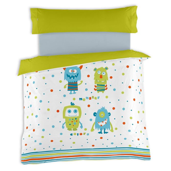 Juego de funda nórdica Alexandra House Living Estelia Multicolor Cama de 105 2 Piezas