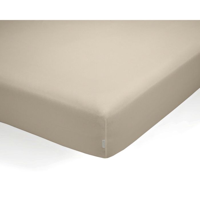 Juego de Sábanas Alexandra House Living Qutun Beige Cama de 150 3 Piezas 2