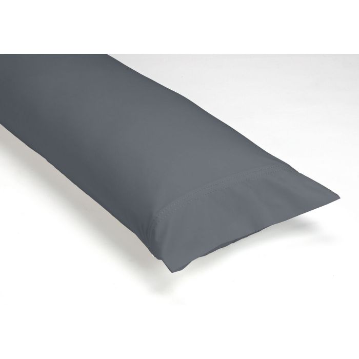 Funda de almohada Alexandra House Living QUTUN Ceniza 45 x 170 cm 2