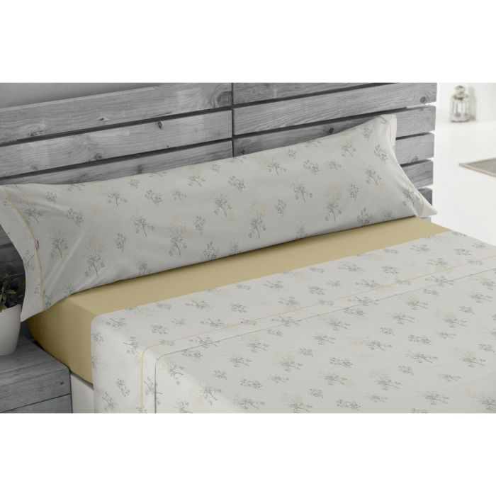 Juego de Sábanas Alexandra House Living Vairy Verde Cama de 150 3 Piezas 2