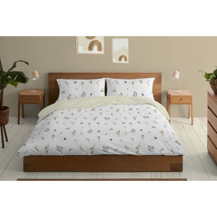 Juego de funda nórdica Alexandra House Living Carmen Multicolor Cama de 90 2 Piezas 3