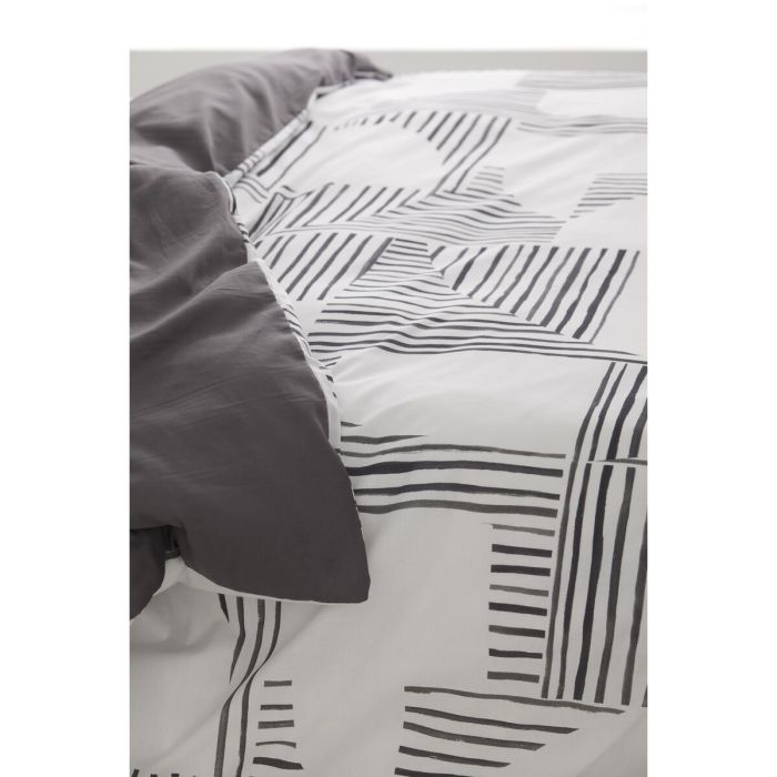 Juego de funda nórdica Alexandra House Living Heka Multicolor Cama de 180 3 Piezas 2