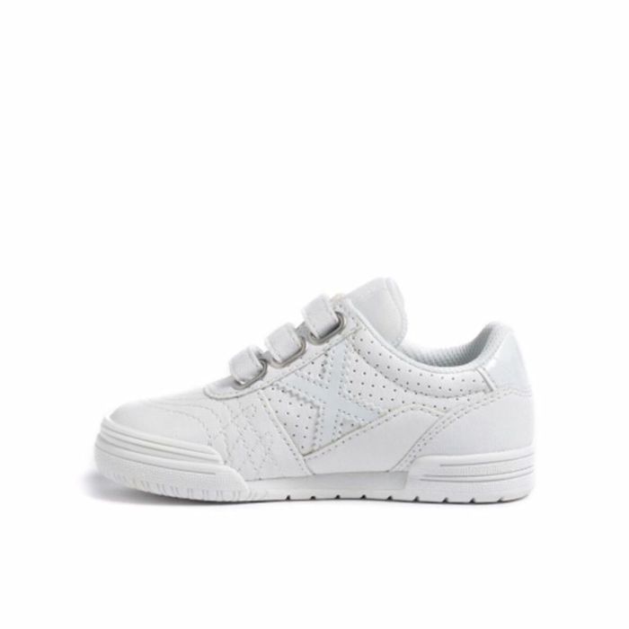 Zapatillas de Fútbol Sala para Niños Munich G-3 Kid Vco Profit 207 Blanco Infantil Unisex 3