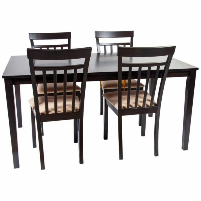 Silla de Comedor Alexandra House Living Nuez moscada 52 x 95 x 44 cm 1