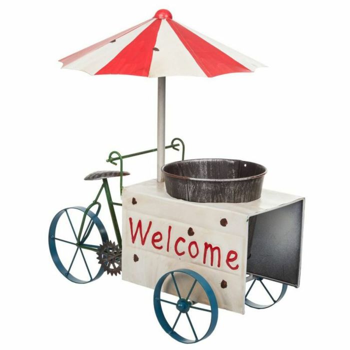 Macetero Alexandra House Living Tricycle Hierro 34 x 52 x 49 cm 4