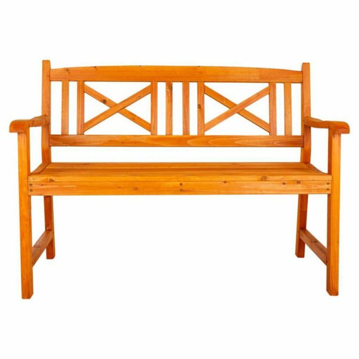 Banco Alexandra House Living Naranja Madera de abeto 65 x 68 x 120 cm 2