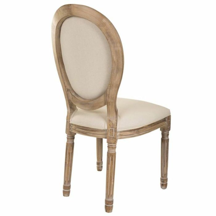 Silla de Comedor Alexandra House Living Beige 46 x 96 x 48 cm 3