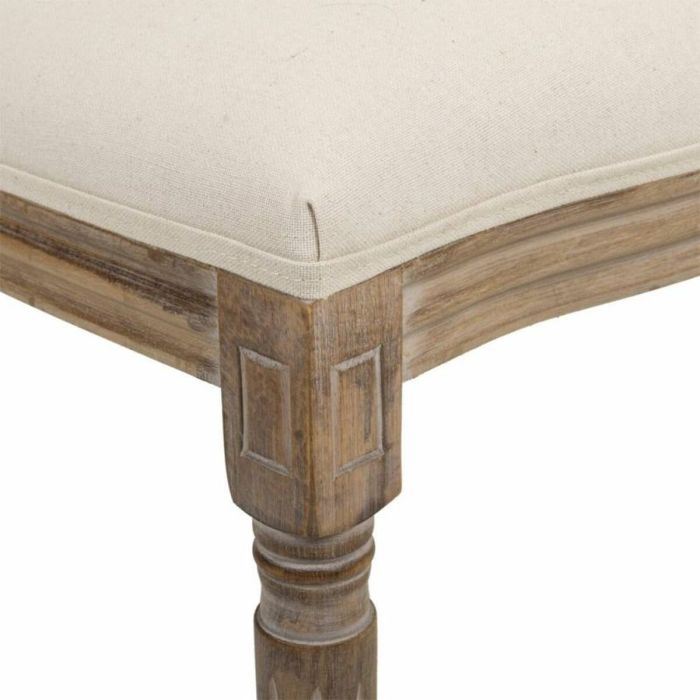 Silla de Comedor Alexandra House Living Beige 46 x 96 x 48 cm 2