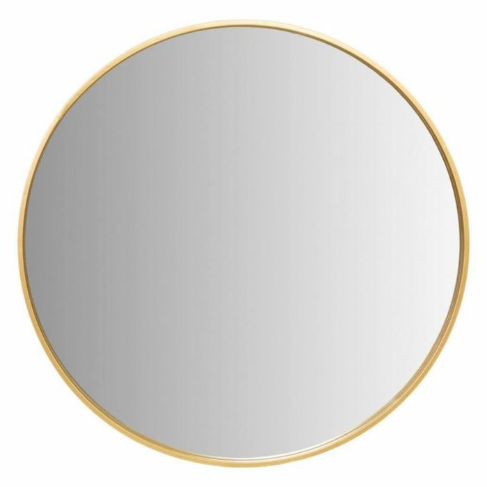 Espejo de pared Alexandra House Living Oro Metal Vidrio Madera MDF 86 x 3 x 86 cm 3