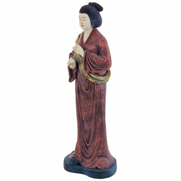 Figura Decorativa Alexandra House Living Poliresina Oriental Música 18 x 61 x 21 cm 3