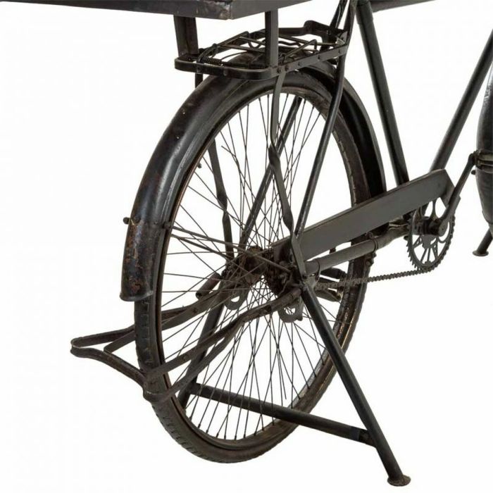 Recibidor Alexandra House Living Bike Marrón Negro Hierro Madera de mango 50 x 90 x 198 cm 2