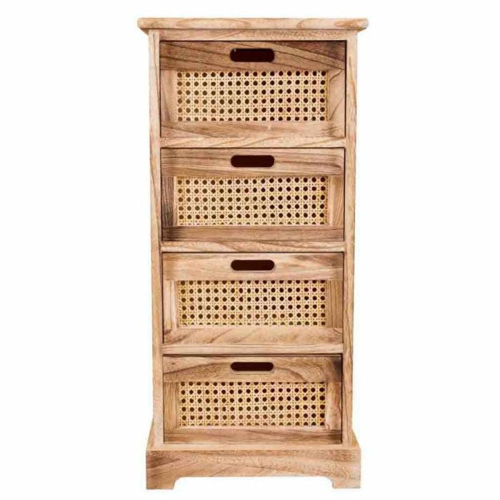 Cajonera Alexandra House Living Caña Madera de Paulonia 29 x 75 x 35 cm 6