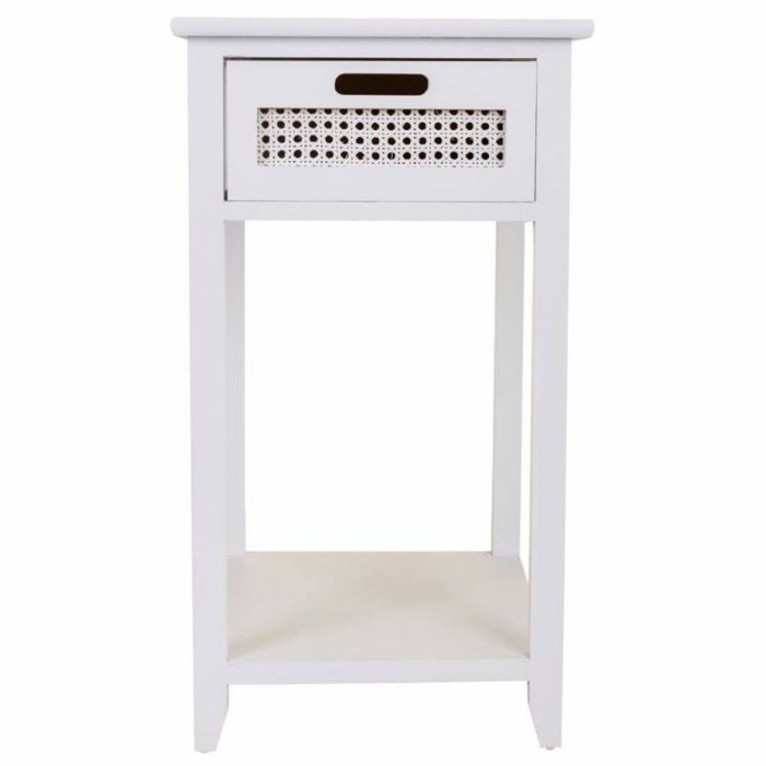 Mesita de Noche Alexandra House Living Blanco 35 x 63 x 35 cm 3