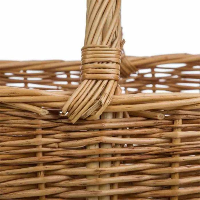 Cesta de Picnic Alexandra House Living Mimbre Madera de sauce 33 x 32 x 43 cm Natural 1