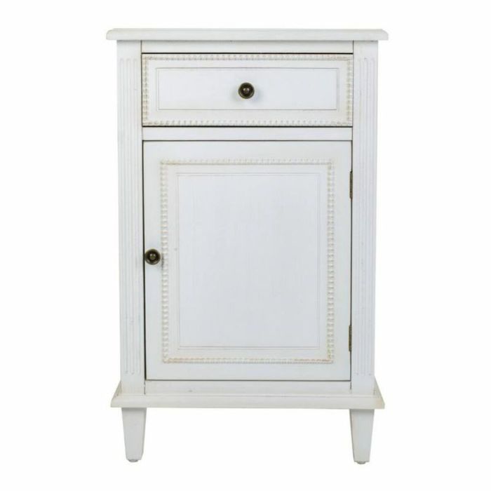 Mesita de Noche Alexandra House Living Blanco 36 x 72 x 45 cm 5