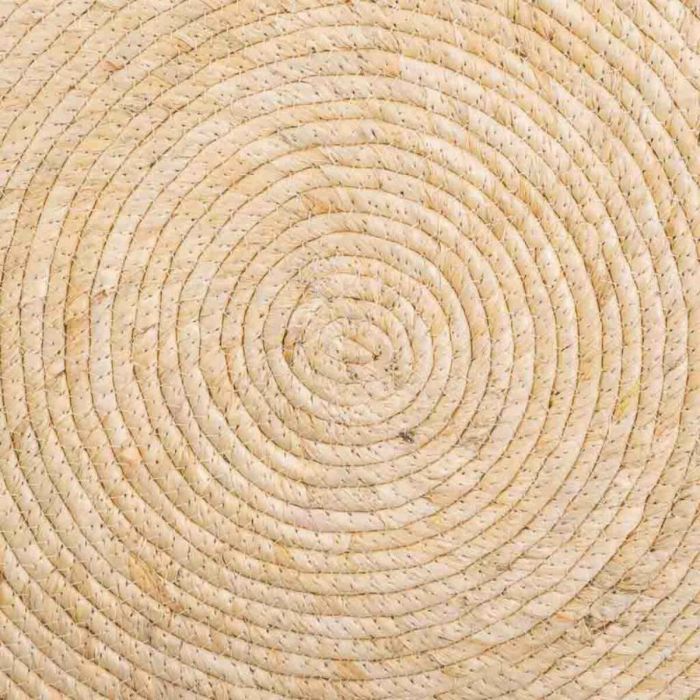 Alfombra Alexandra House Living Blanco Natural 120 x 120 cm Circular 2