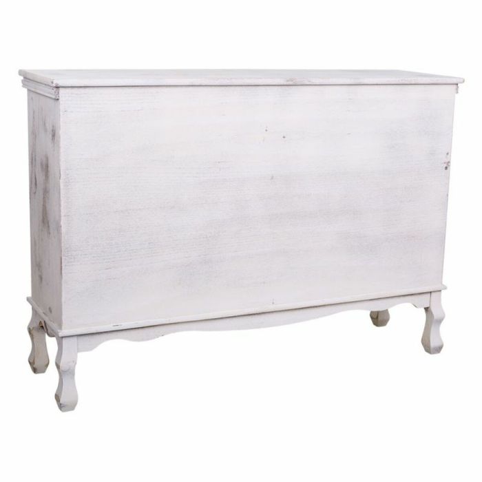 Aparador Alexandra House Living Blanco Madera de Paulonia 33 x 78 x 113 cm 5