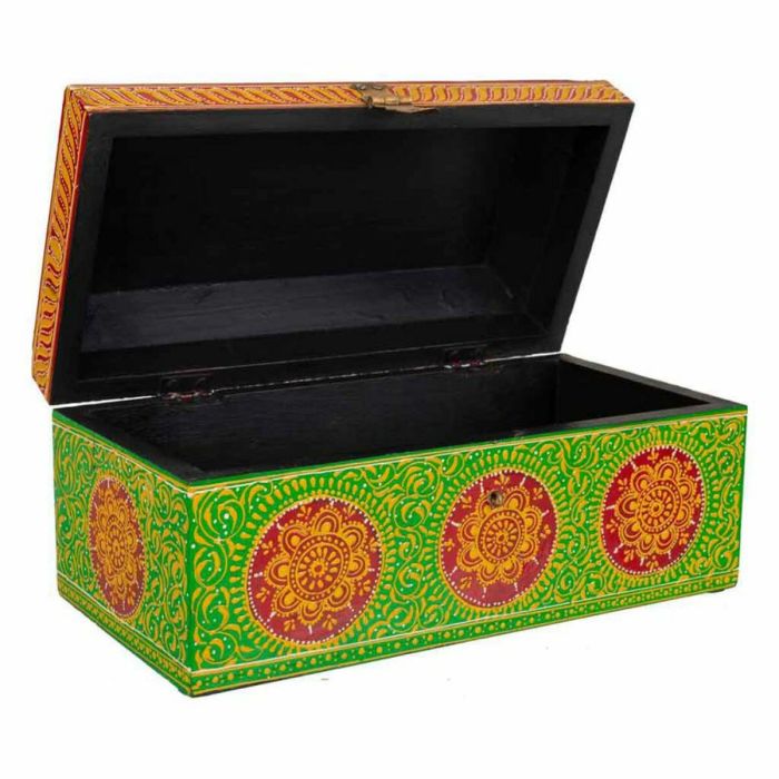 Caja-Joyero Alexandra House Living Estilo artesanal Multicolor 3