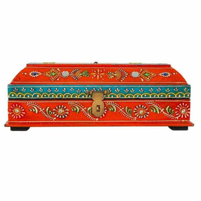 Caja-Joyero Alexandra House Living Estilo artesanal Multicolor 3