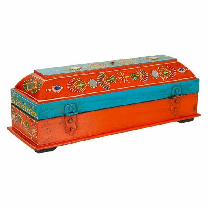 Caja-Joyero Alexandra House Living Estilo artesanal Multicolor 1